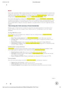 SEO Optimized Writing