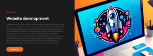 Sky Guru Home Page Development